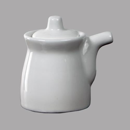 Small Ceramic Soy Dispenser - Eco Prima Home and Commercial Kitchen Supply