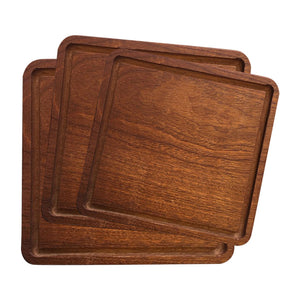Square Wooden Serving Board
