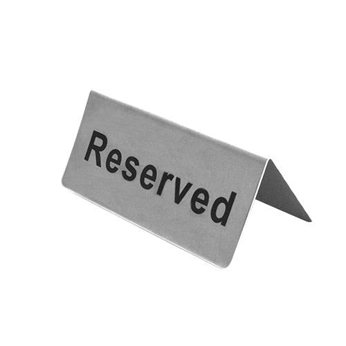 Reserved Sign - Eco Prima Home and Commercial Kitchen Supply