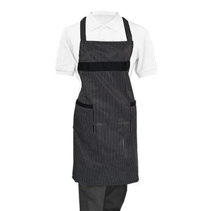 Striped Whole Apron - Eco Prima Home and Commercial Kitchen Supply