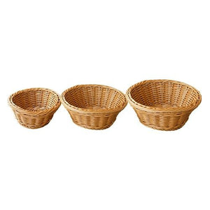 Round Rattan Bread Basket - Eco Prima Home and Commercial Kitchen Supply