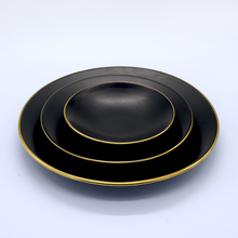 Load image into Gallery viewer, 8&quot; Matte Black Plate

