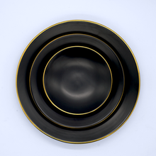 Load image into Gallery viewer, 6&quot; Matte Black Plate
