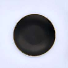 Load image into Gallery viewer, 8&quot; Matte Black Plate
