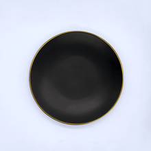 Load image into Gallery viewer, 11&quot; Matte Black Plate - Eco Prima Home and Commercial Kitchen Supply
