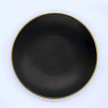 Load image into Gallery viewer, 6&quot; Matte Black Plate
