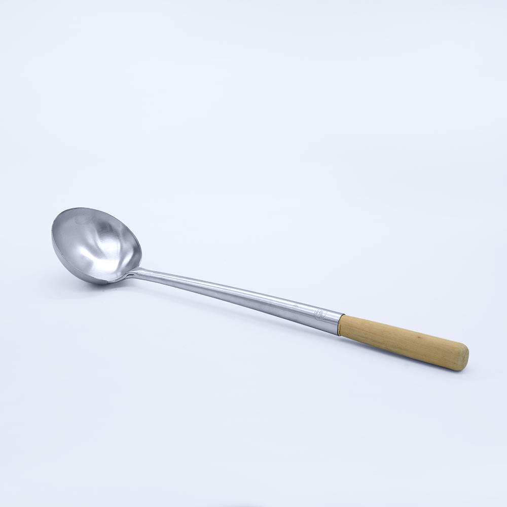 Ladle with Wooden Handle – Eco Prima Home and Commercial Kitchen Supply
