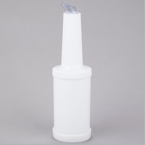 1L Pour Bottle with Clear Spout and Cap - Eco Prima Home and Commercial Kitchen Supply