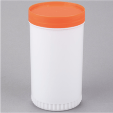 Load image into Gallery viewer, 1L Pour Bottle with Orange Spout and Cap - Eco Prima Home and Commercial Kitchen Supply
