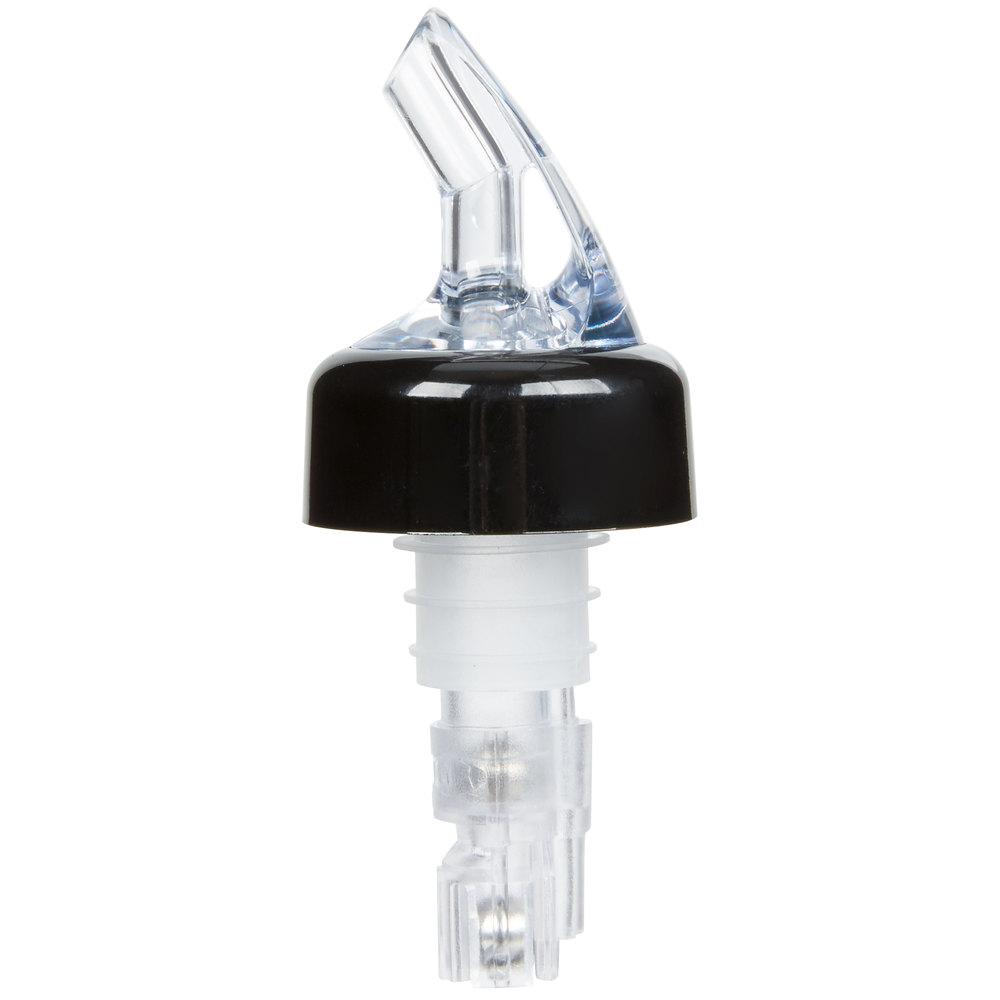 20 ml Clear Spout / Clear Tail Measured Bottle Pourer - Eco Prima Home and Commercial Kitchen Supply