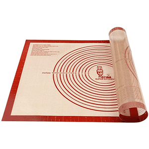 16" x 26" Non-Slip Silicone Pastry Measurement Mat - Eco Prima Home and Commercial Kitchen Supply
