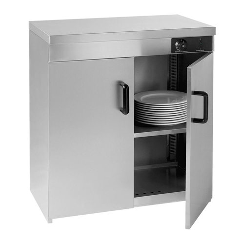 2-Door Plate Warmer Cabinet - Eco Prima Home and Commercial Kitchen Supply