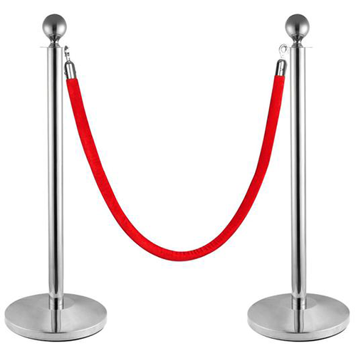 Stainless Steel Classic Stanchion Stand