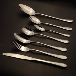 Fior 37-Piece Flatware Set - Eco Prima Home and Commercial Kitchen Supply